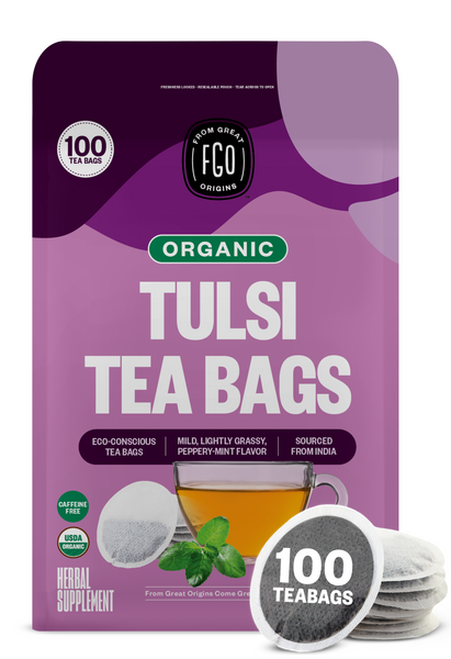 Tulsi Holy Basil Tea Bags FGO From Great Origins