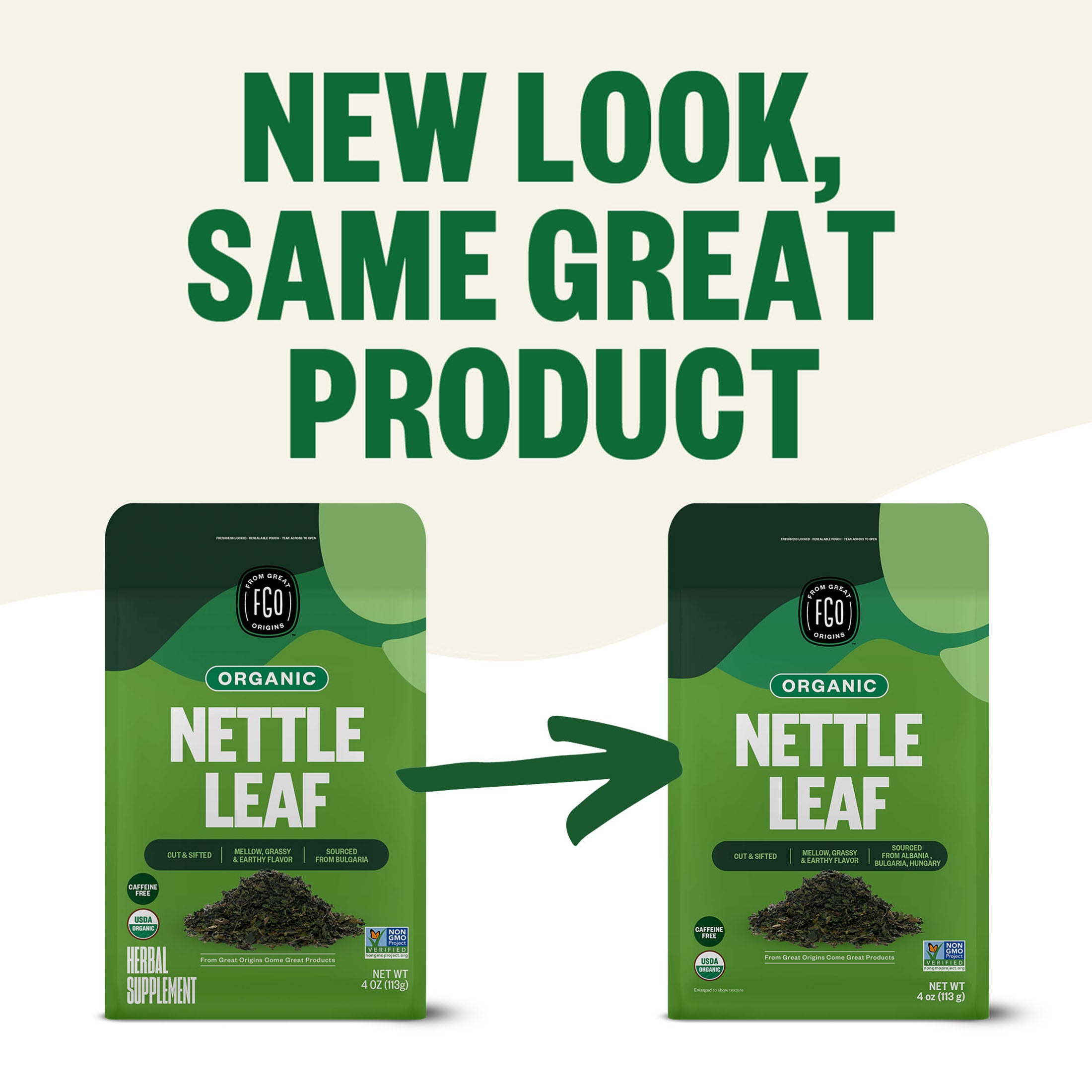 Nettle Leaf - Cut & Sifted – FGO - From Great Origins