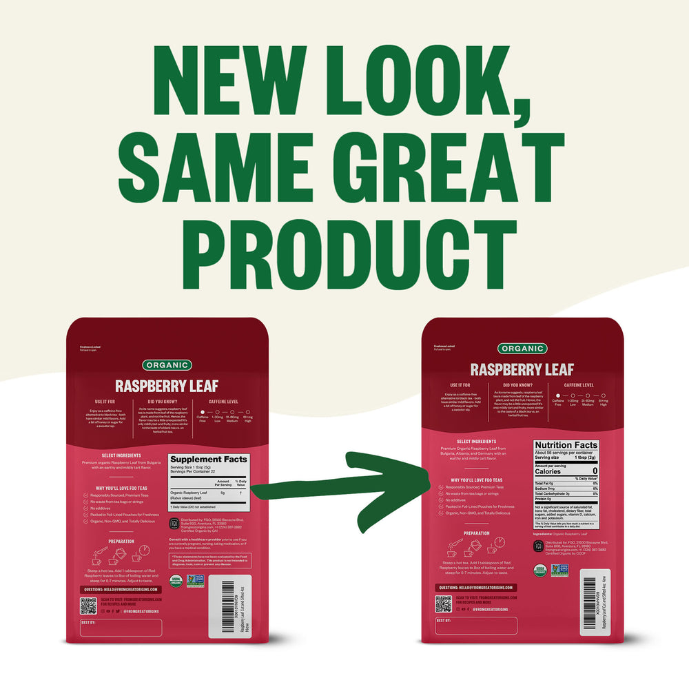 Raspberry Leaf - Cut & Sifted