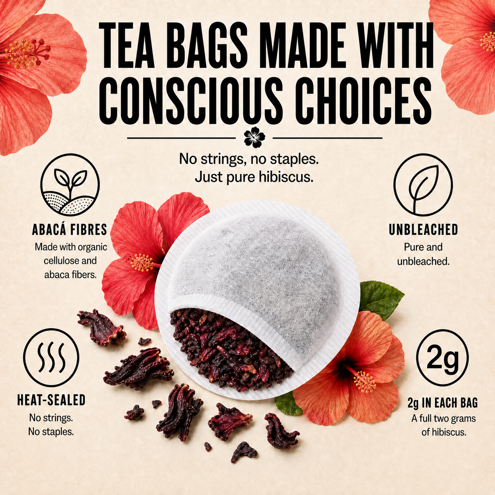 Organic Hibiscus Tea Bags