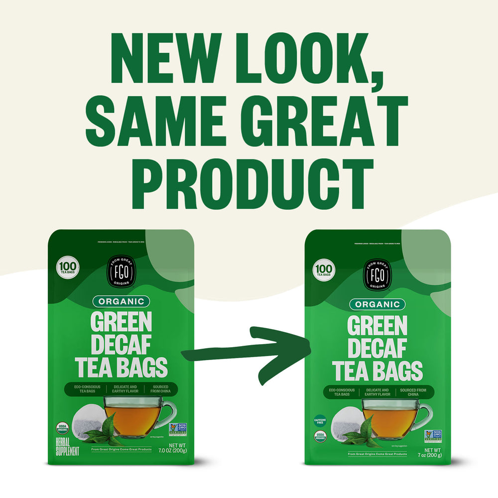 Green Decaf Tea Bags