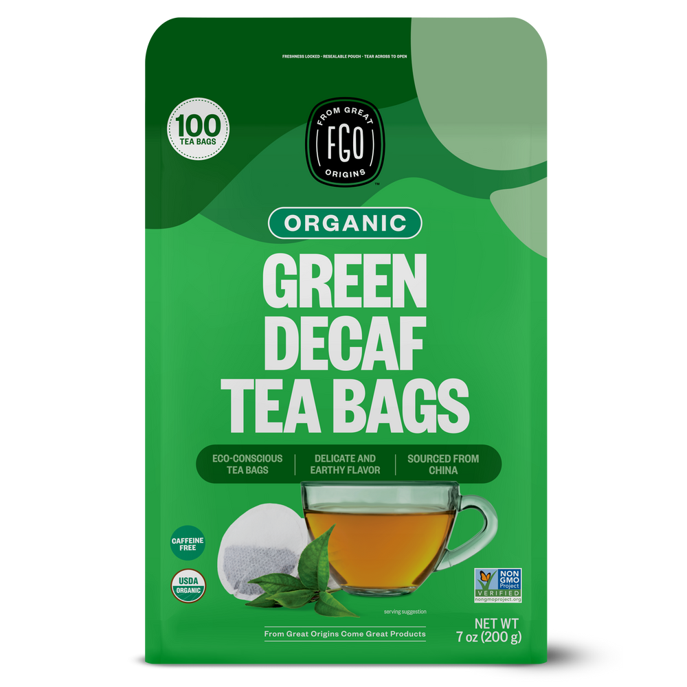 Green Decaf Tea Bags