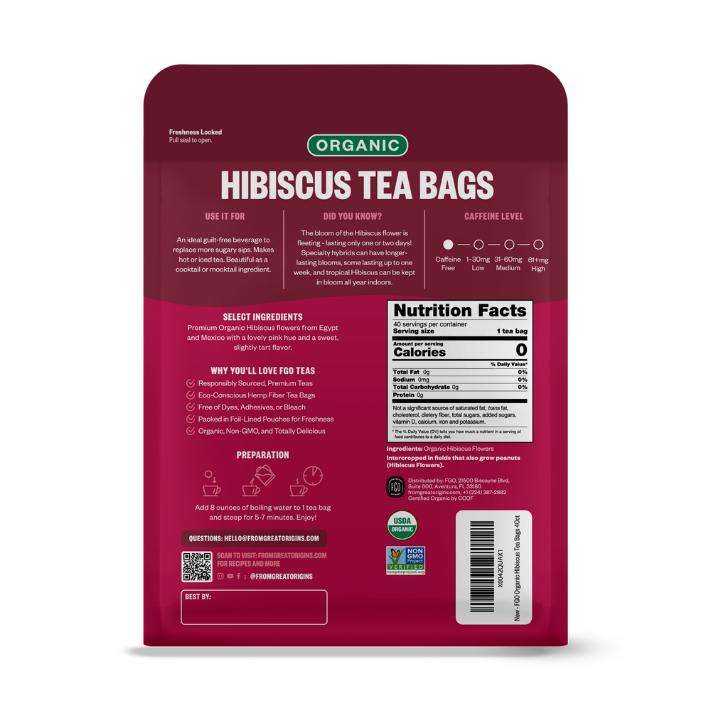 Hibiscus Tea Bags