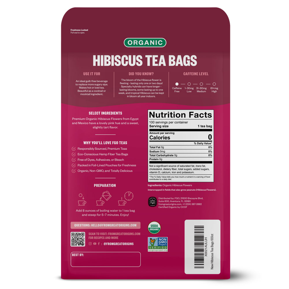 Hibiscus Tea Bags