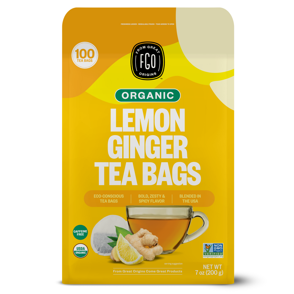 Lemon Ginger Tea Bags