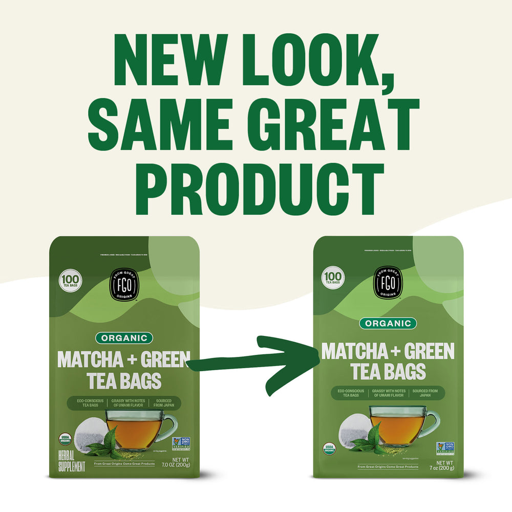 Matcha + Green Tea Bags