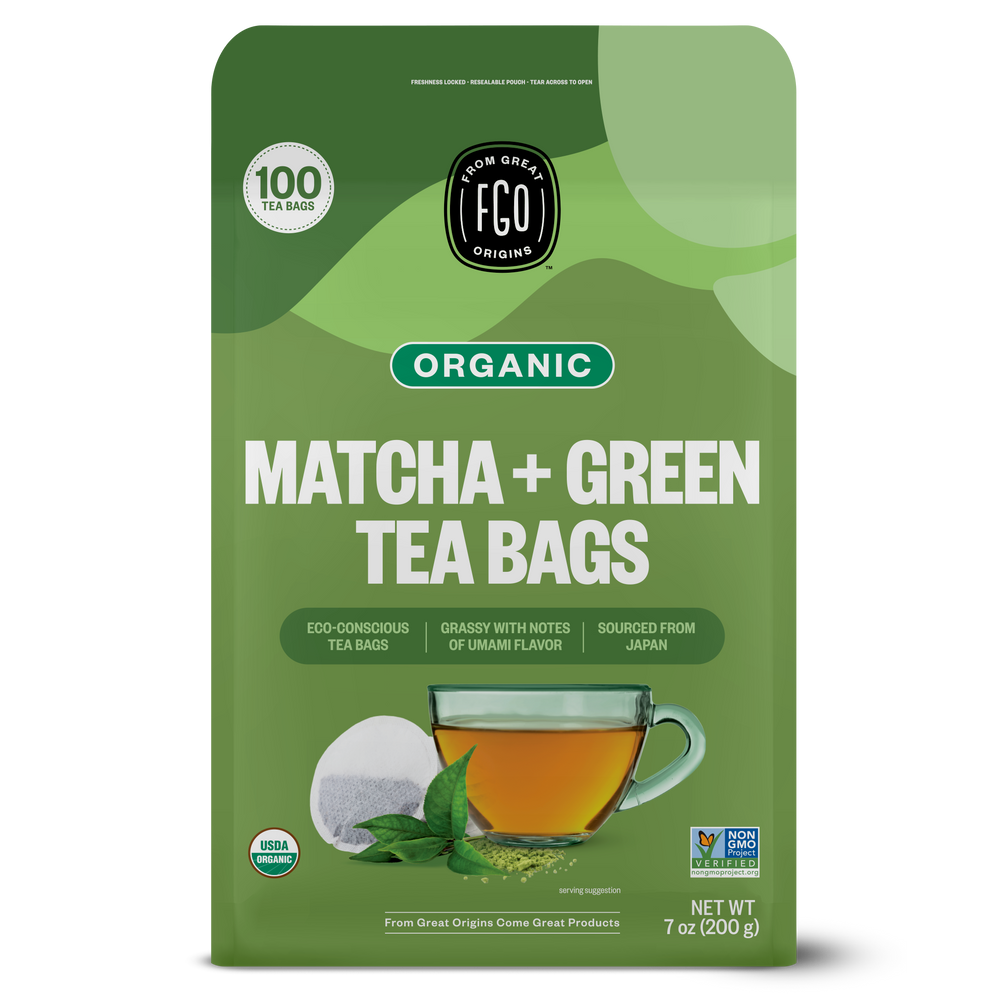 Matcha + Green Tea Bags