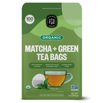 Matcha + Green Tea Bags