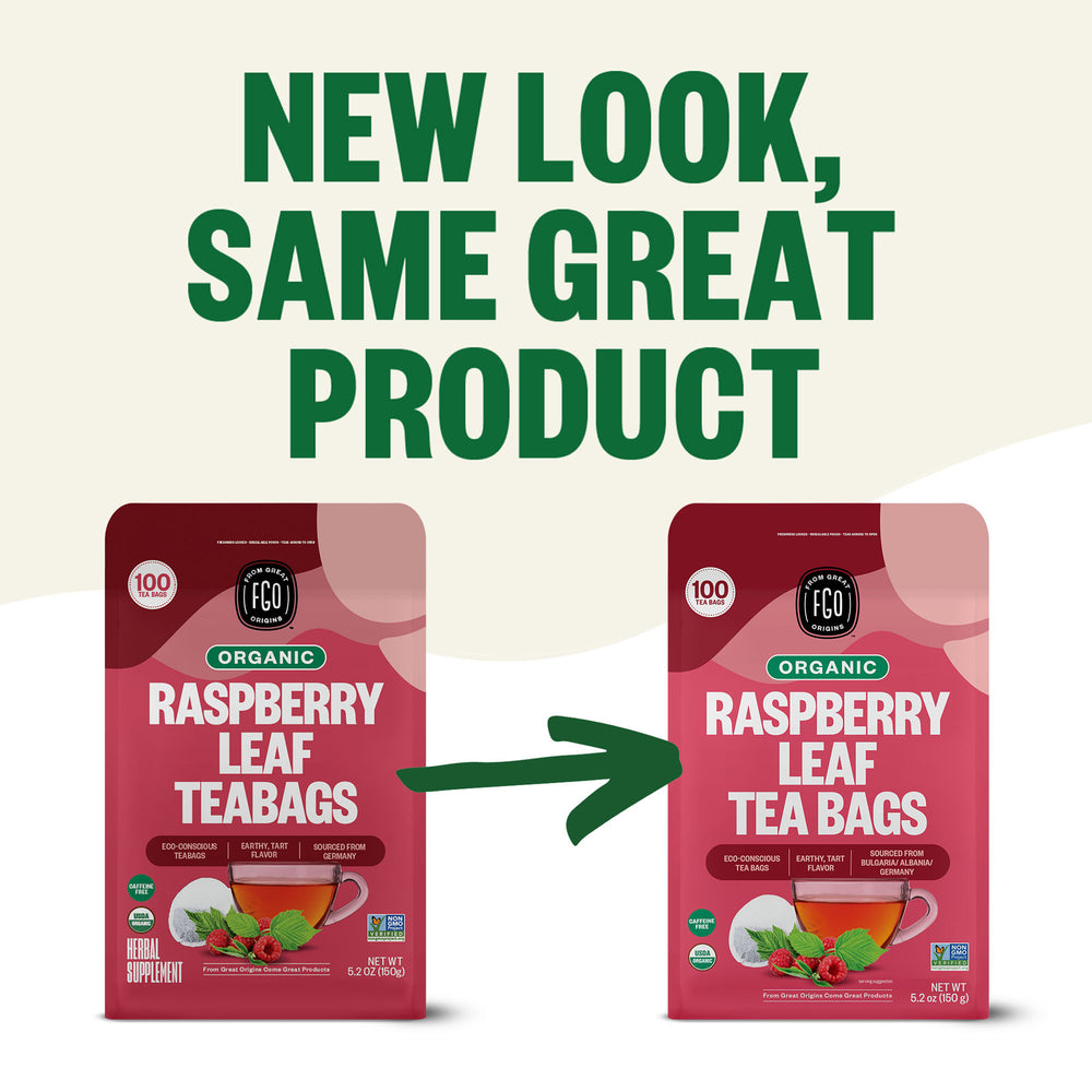 Raspberry Leaf Tea Bags