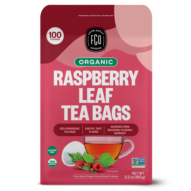 Raspberry Leaf Tea Bags