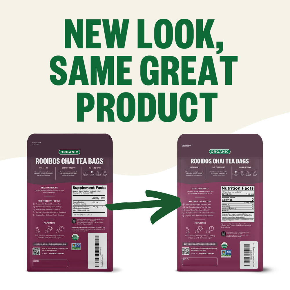 Rooibos Chai Tea Bags