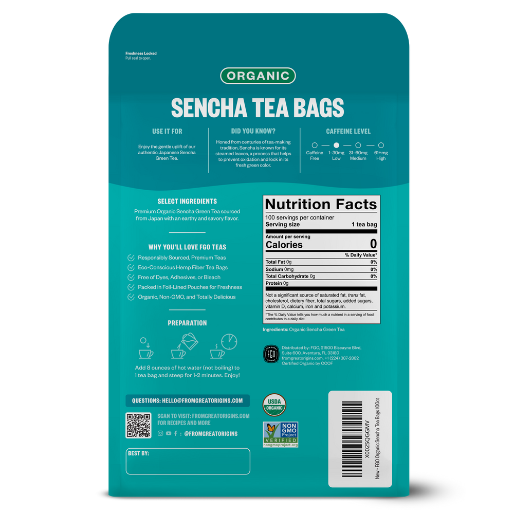 Sencha Tea Bags