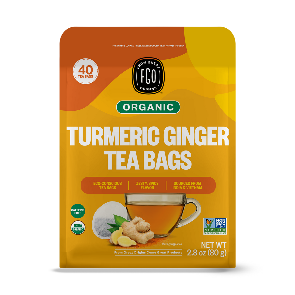 Turmeric Ginger Tea Bags