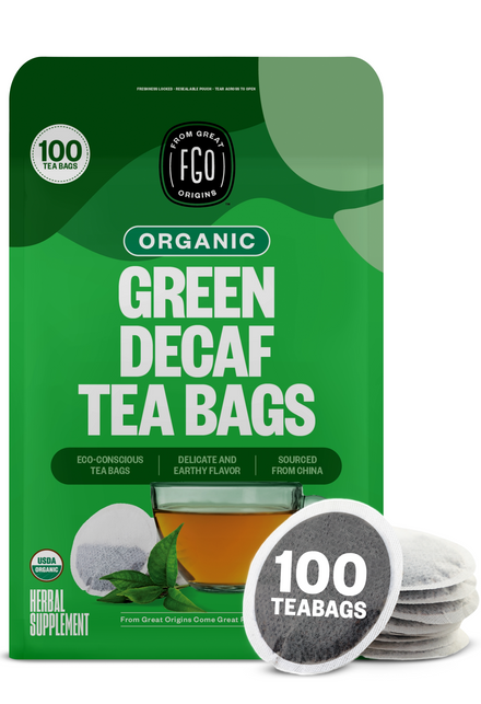 Green Decaf Tea Bags