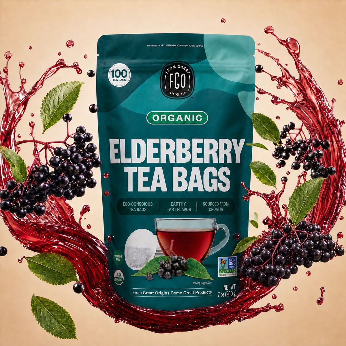 Elderberry Tea Bags