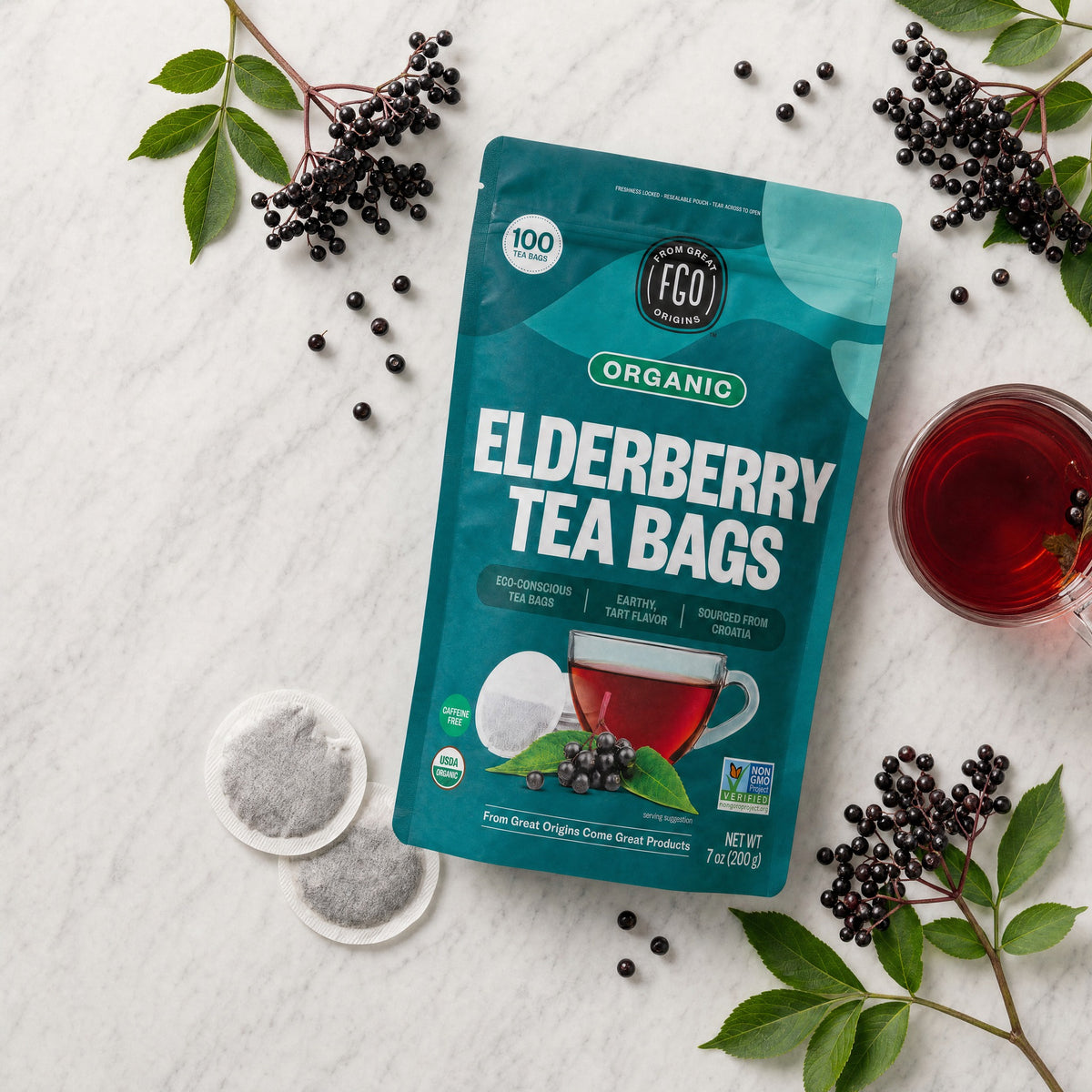 Elderberry Tea Bags