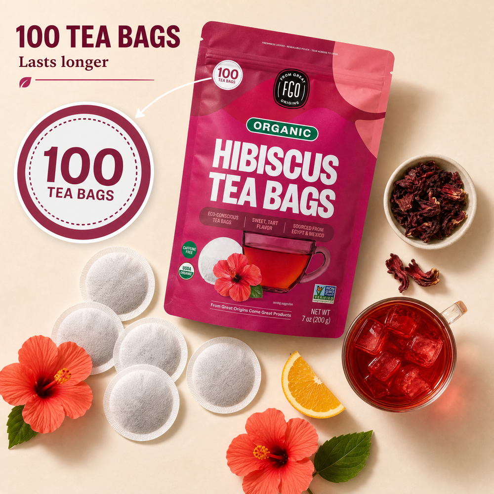 Organic Hibiscus Tea Bags