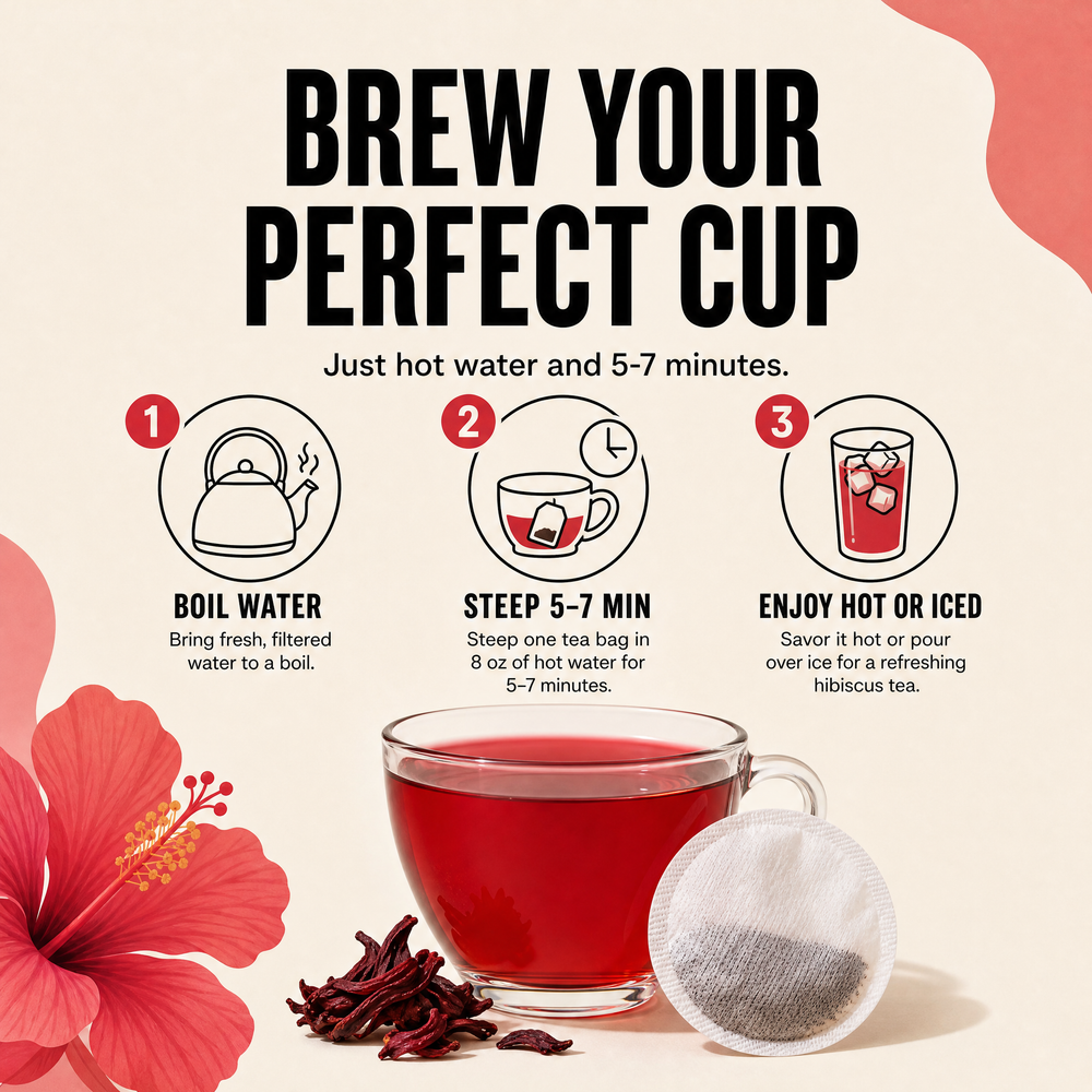 Organic Hibiscus Tea Bags
