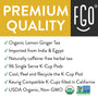 Lemon Ginger Tea K-Cup Pods