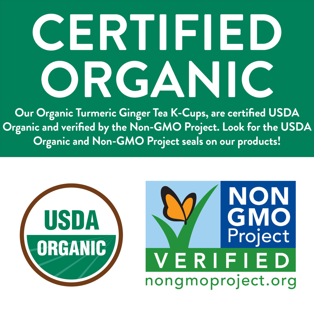 Turmeric Ginger Tea K-Cup Pods