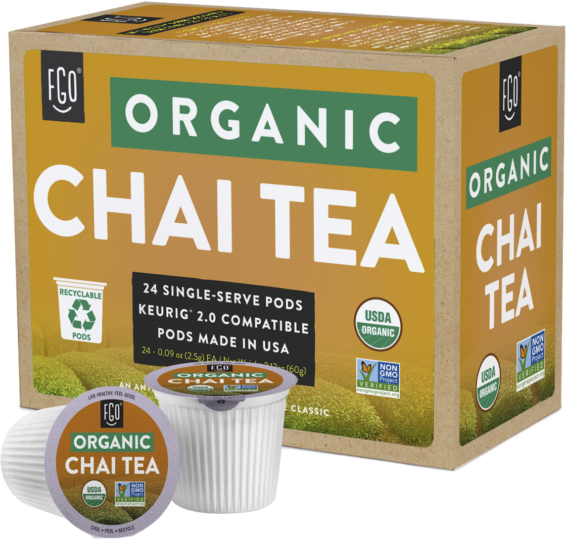 Chai top tea pods