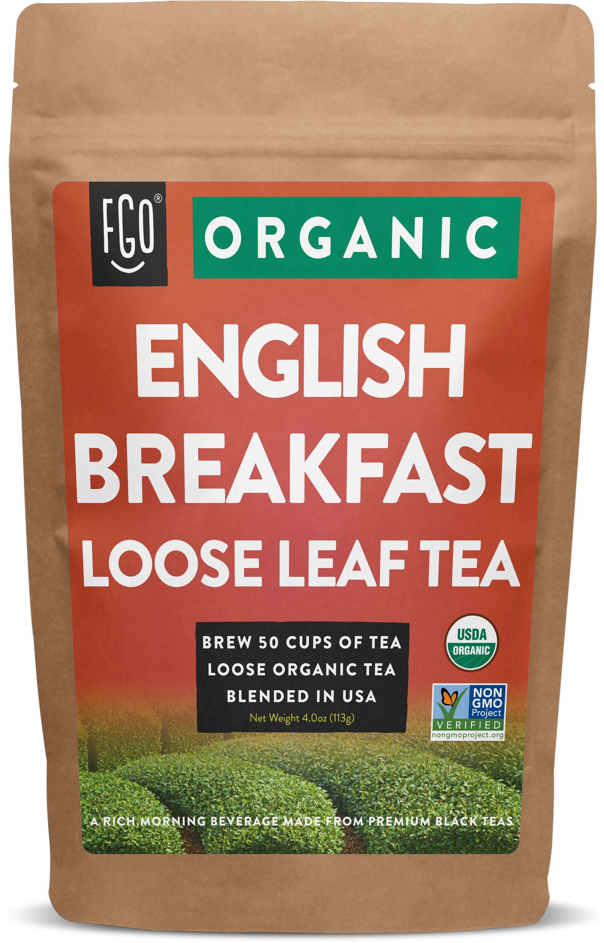 English Breakfast Loose Leaf Tea – FGO - From Great Origins