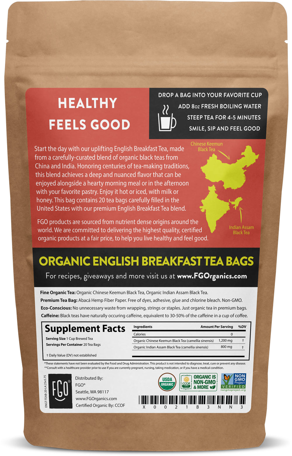 English Breakfast Tea Bags