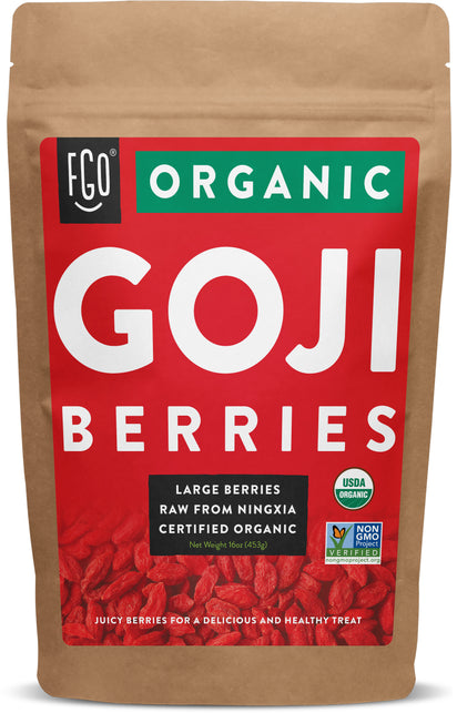 Peppermint Tea Bags + Goji Berries