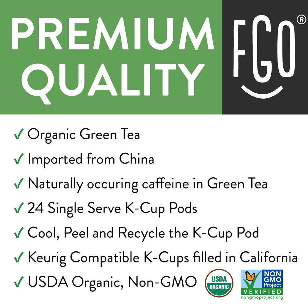 Green Tea K-Cup Pods