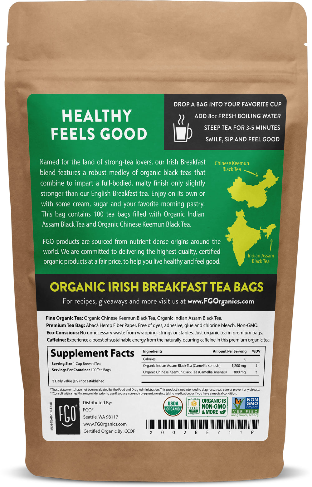 Irish Breakfast Tea Bags