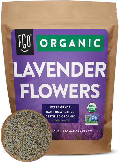 Earl Grey Tea Bags + Lavender Flowers - Whole