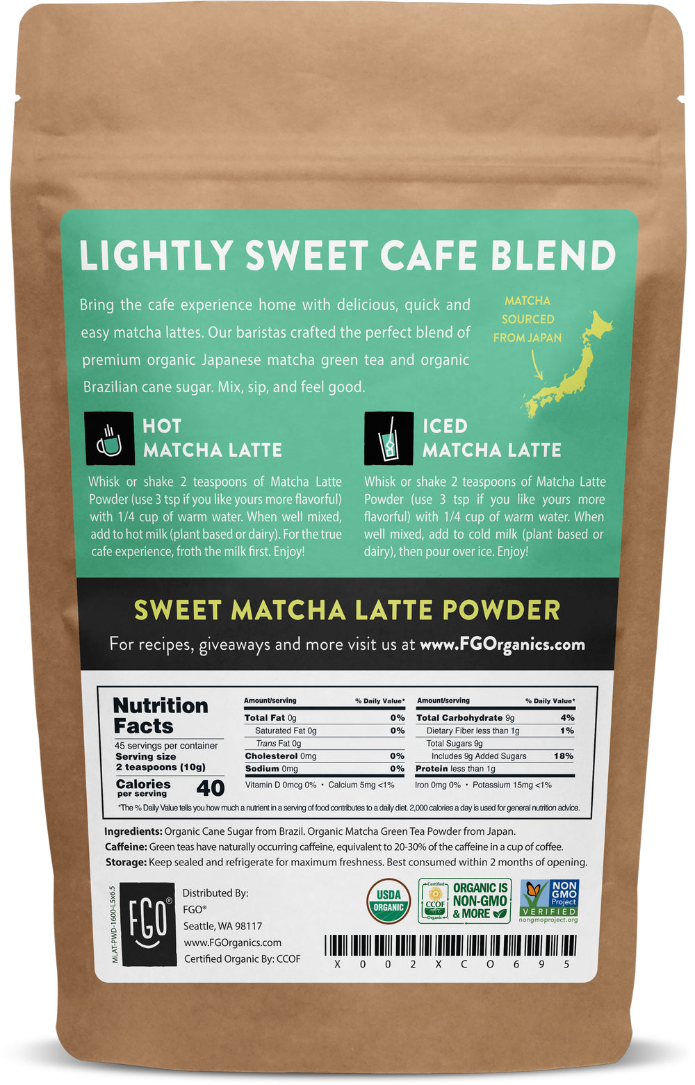 Matcha Latte Powder