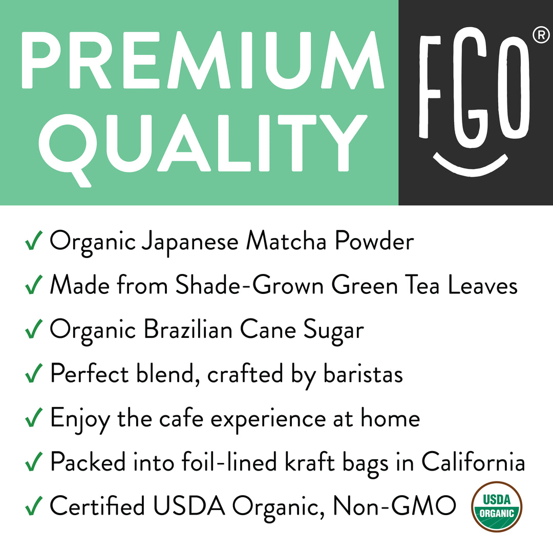 Matcha Latte Powder – FGO - From Great Origins