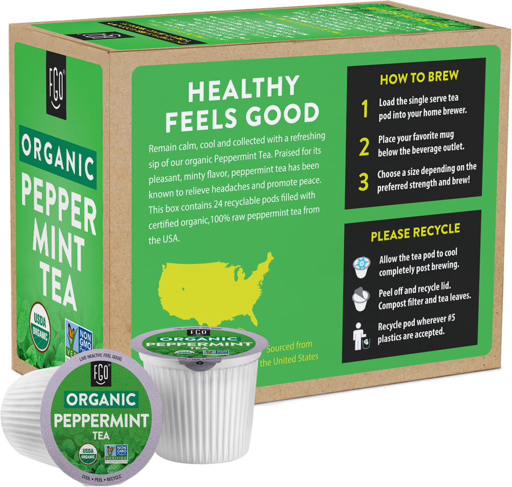 Peppermint Tea K-Cup Pods