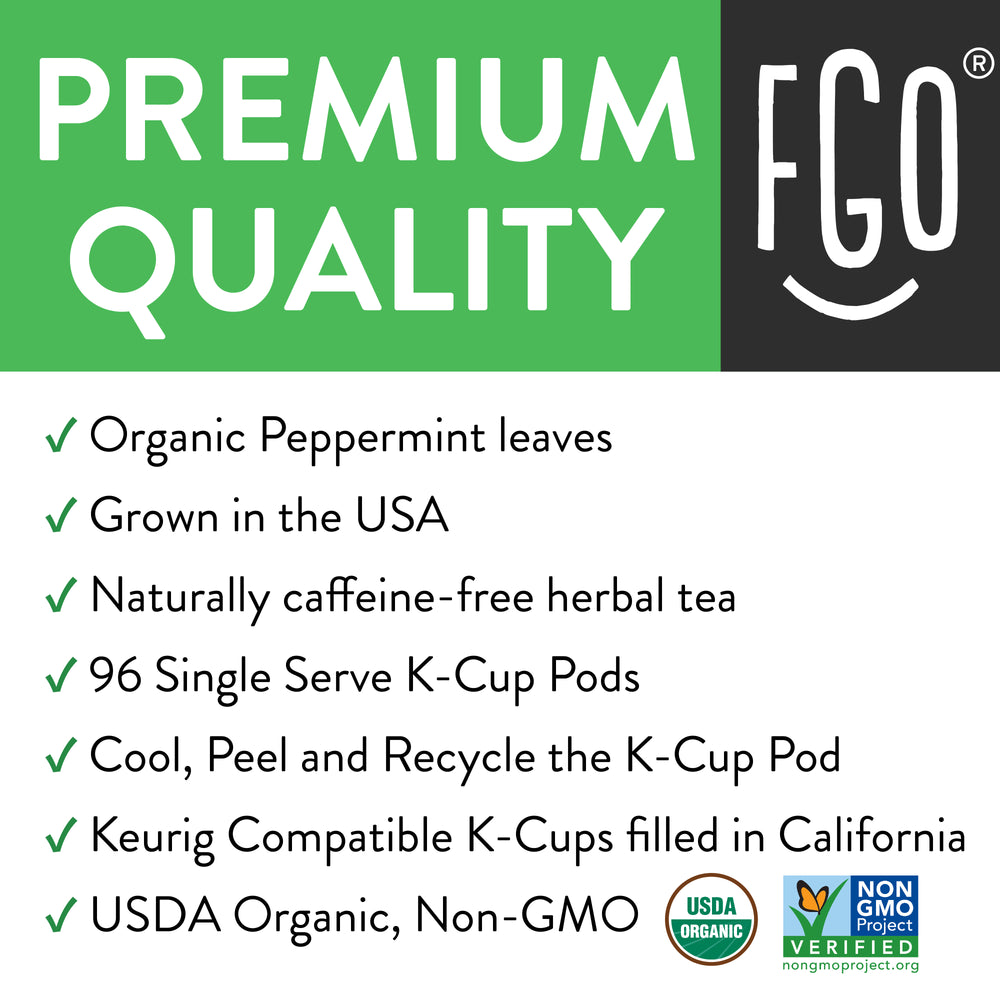 Peppermint Tea K-Cup Pods