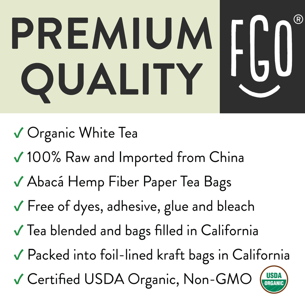 White Tea Bags