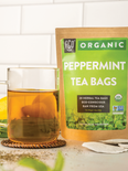 Peppermint Tea Bags + Goji Berries