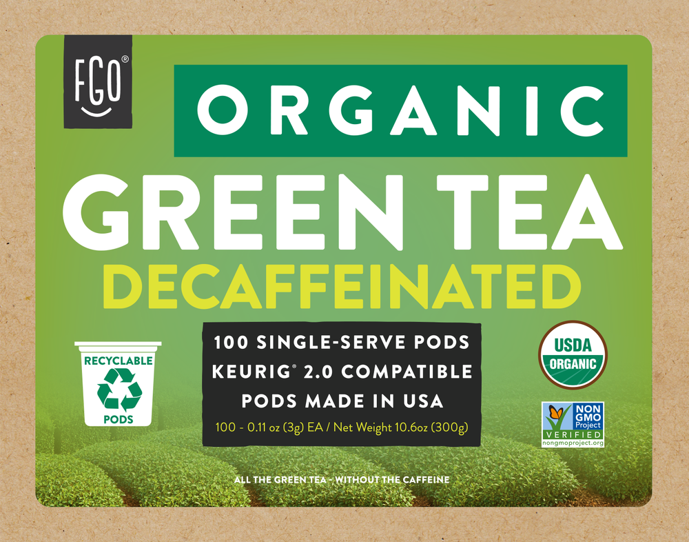 Green Decaf Tea K-Cup Pods
