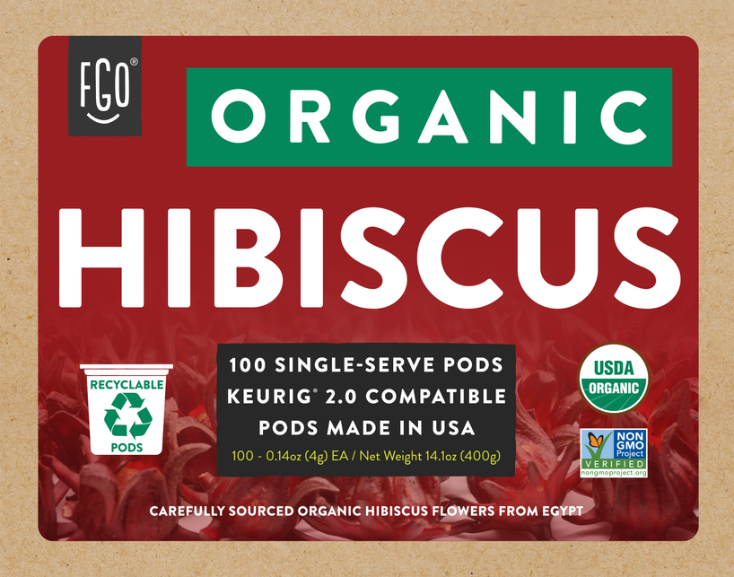 Hibiscus tea k cups best sale