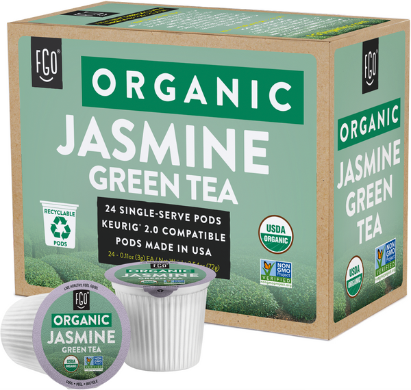 Jasmine Tea K-Cups 24ct – FGO - From Great Origins