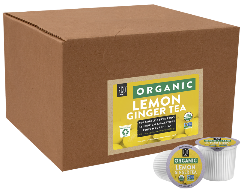 Lemon ginger tea k cups best sale