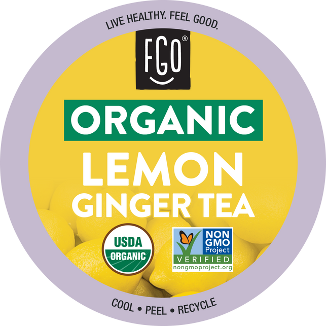 Lemon Ginger Tea K-Cup Pods
