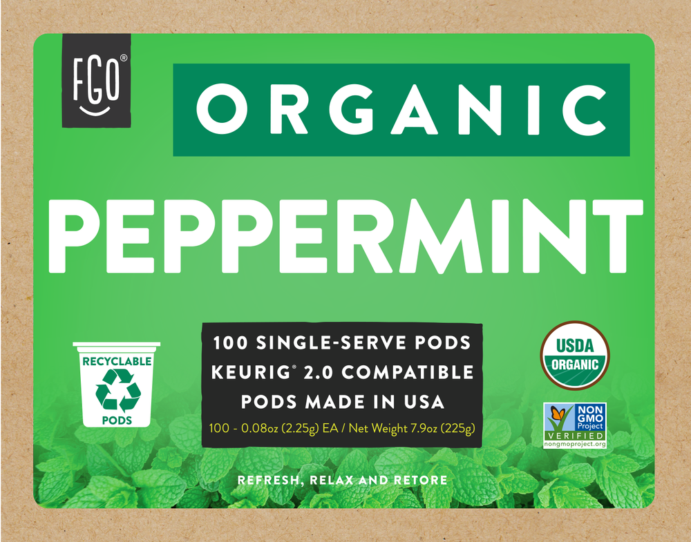 Peppermint Tea K-Cup Pods