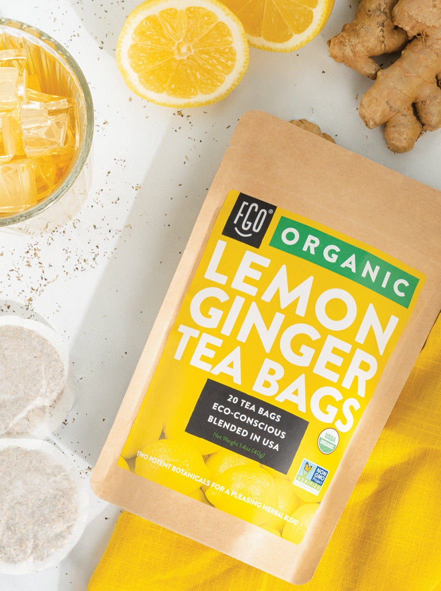 Lemon Ginger Tea Bags