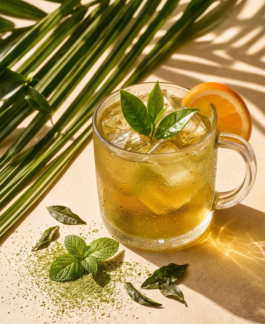Iced, into the afternoon
