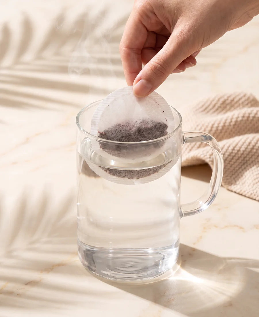Steep one bag per cup