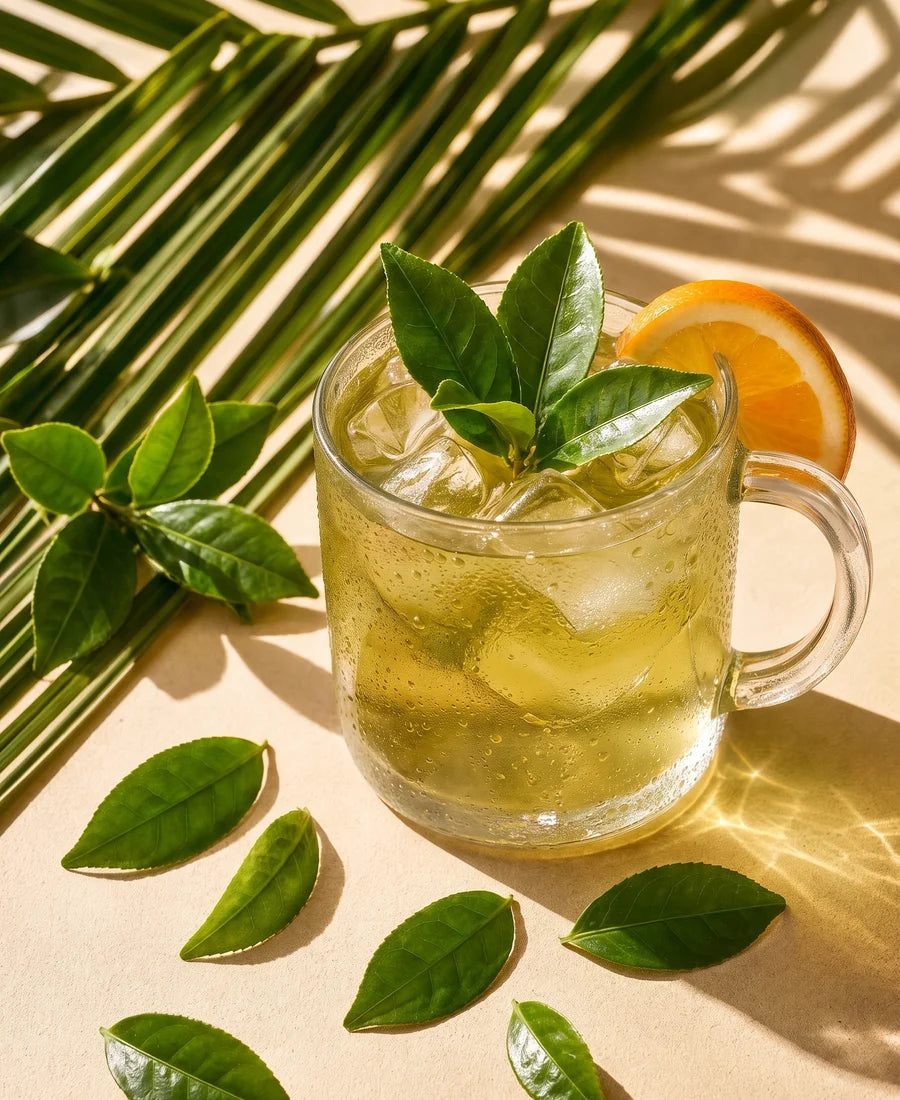 Iced, still or sparkling